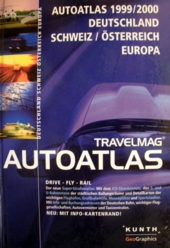 Travelmag Autoatlas 1999/2000 Deutschland, Schweiz/Osterreich Europa